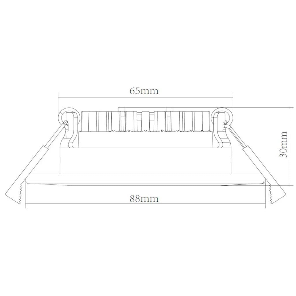 LED-Swing Spot 24V, 5W, 3000K, CRI90