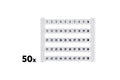 Weidmüller Klemmenmarkierer DEK 1-50 (50 Stk.)