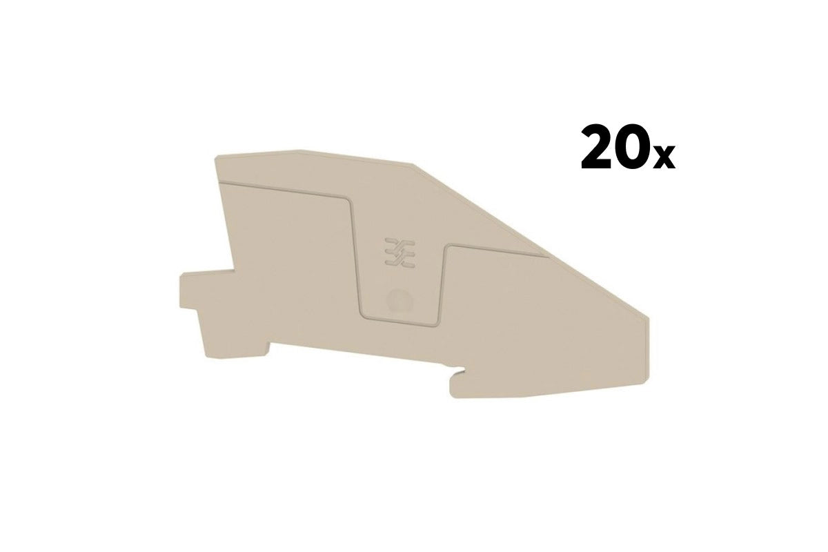 Weidmüller Abschlussplatte AEP ITB (20 Stk.)