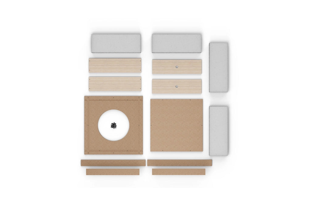 Einbaugehäuse für 10" Install Speaker