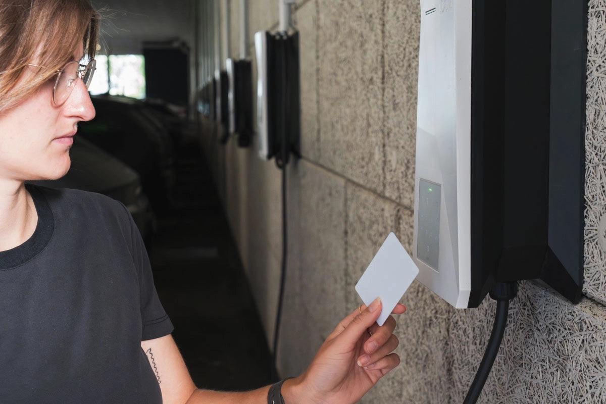 Verschlüsselte NFC Smart Cards Weiß Set - 10 Stück