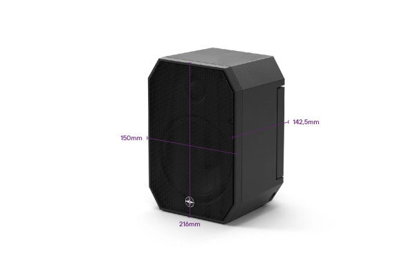 Satellite Speaker IP64 Master schwarz