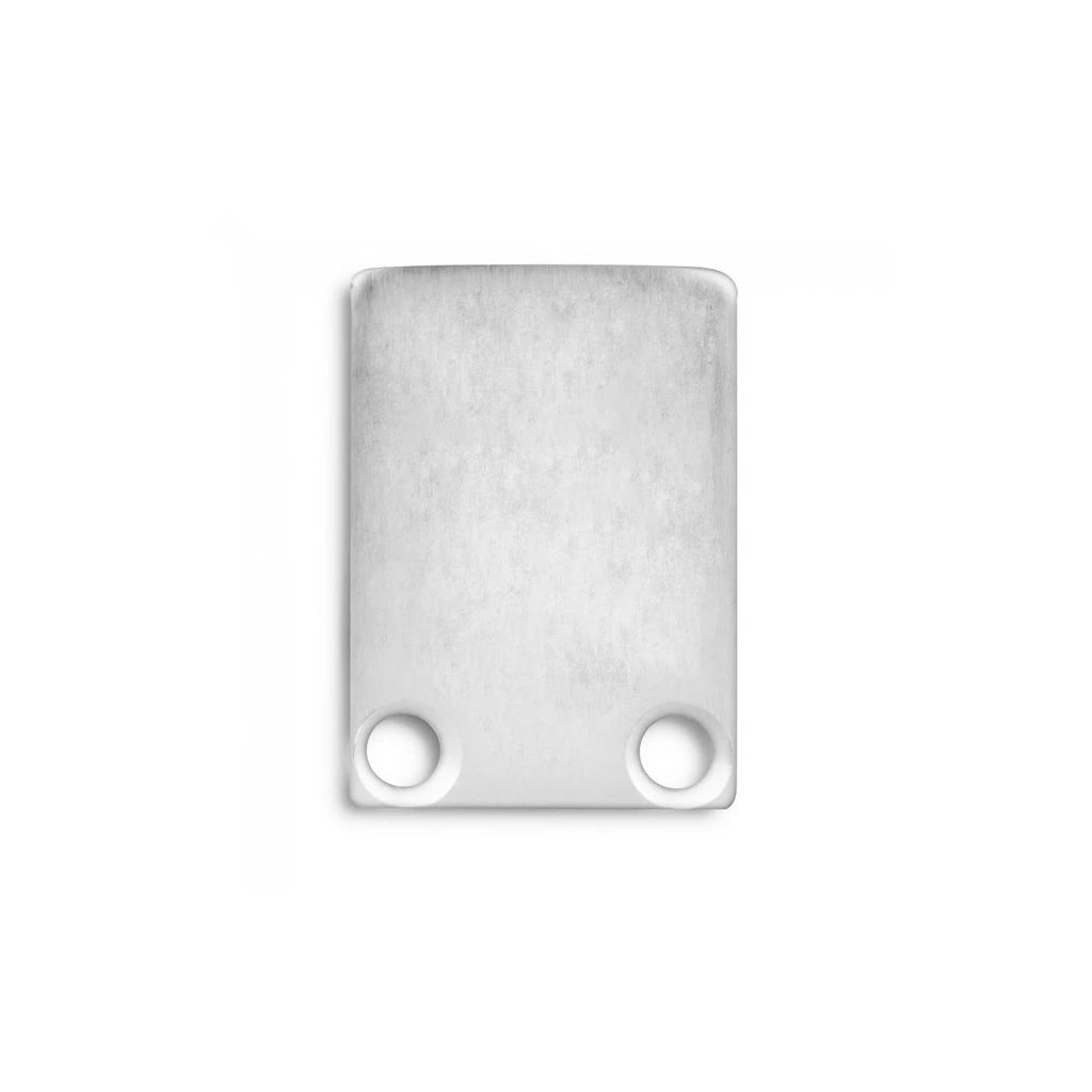 Endkappe E10.2 Aluminium für Profil PL2 in Verbindung mit PL10, 2 STK, inkl. Schrauben
