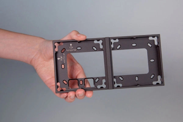 Montagerahmen 2-fach